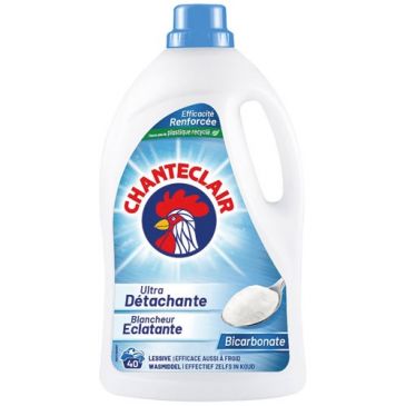 Chanteclair lessive liquide bicarbonate eclat du linge 1.8l