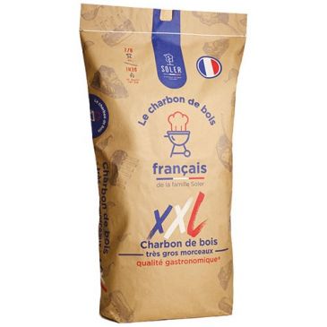 Charbon de bois taille XXL 50 L