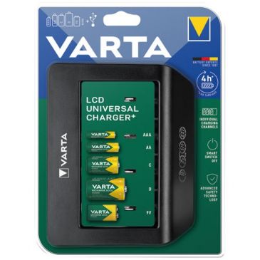 Chargeur - LCD Plug Charger+ - multipiles - noir