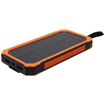 Chargeur Powerbank solaire compact avec lampe torche