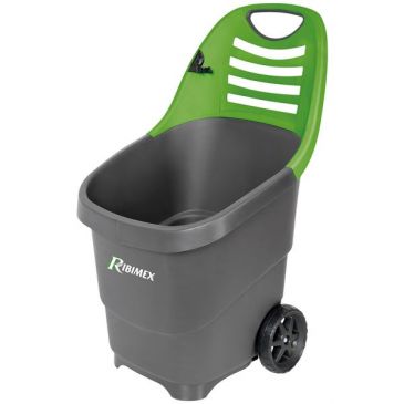 Chariot de jardin bicolore 65l