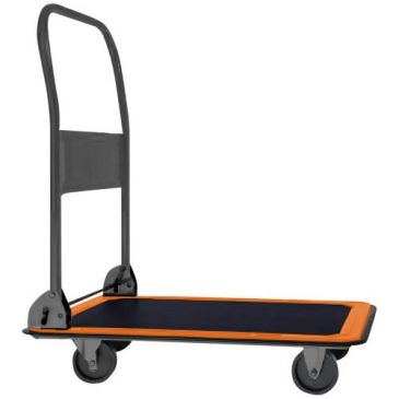 Chariot pliable 4 roues en acier charge 150kg