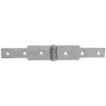 Charnière à congés - bout carré - L : 200 mm - 100 x 30 x 2.5 mm - zingué b