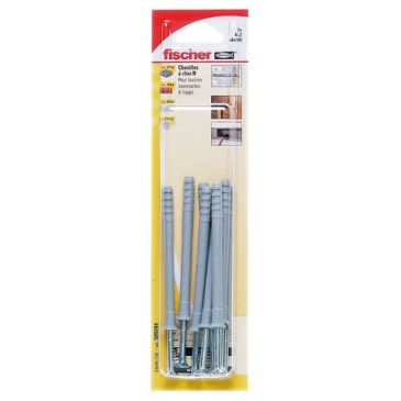 Cheville clou N 8x80  boite 50p