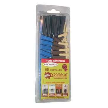 Cheville crampon asst 85p.bricopack