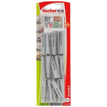Cheville multimat ux 8x50 r blister de 30