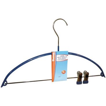 Cintre antidérapant - barre-pince - 42 cm 