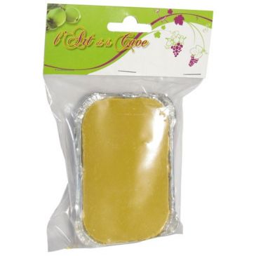 Cire à cacheter - jaune - 250 gr