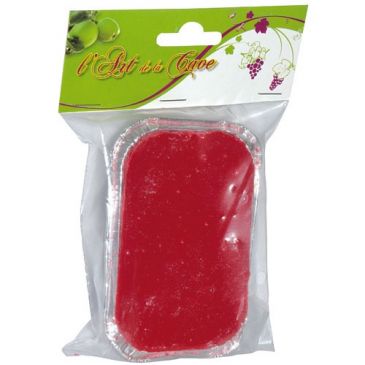 Cire à cacheter - rouge - 250 gr