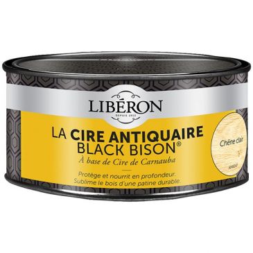 Cire Black Bison 500 ml chêne clair