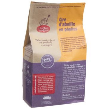 Cire d'abeille en pépites 400g