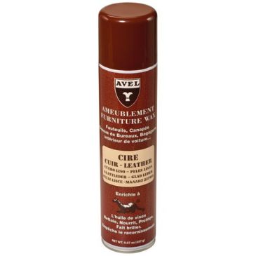 Cire entretien cuir ameublement surfine - aérosol - 400 mL
