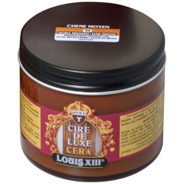Cire Louis XIII pot 250ml chêne moyen