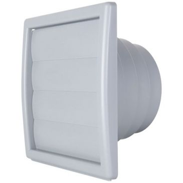 Clapet exterieur gris ø 100-130 mm
