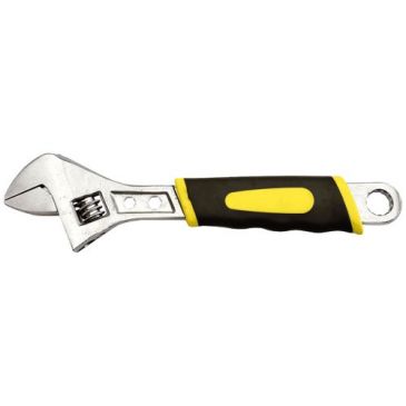 Cle à molette gainée satinée 10" 250 mm