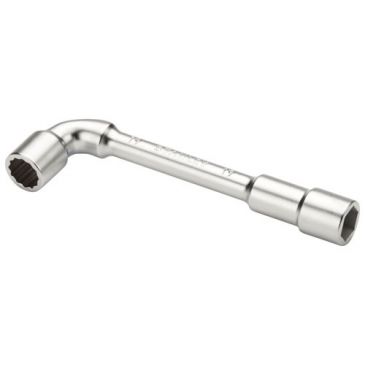 Clé à pipe débouchée 6x12 pans 19mm