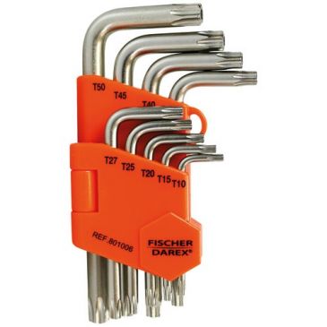 Clés torx tamper jeu de 9 clés