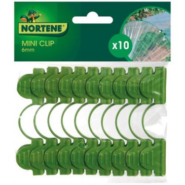 Clip de fixation pour arceaux 6mm x10
