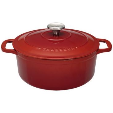 Cocotte en fonte ronde 26 cm Rubis - Sublime
