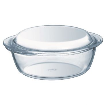 Cocotte en verre ronde 2,3 L - Essentials 4 en 1