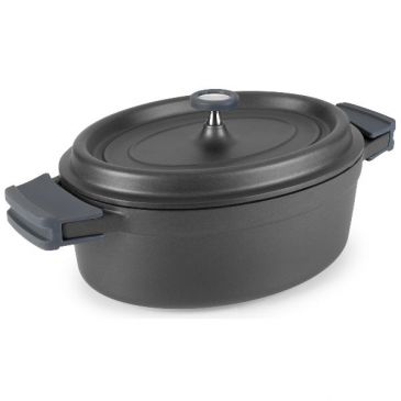 Cocotte ovale 26 cm Noire - Fundicion