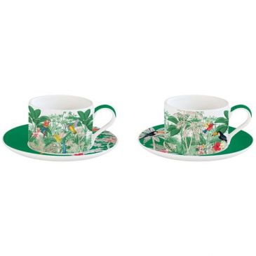 Coffret 2 tasses Déjeuner 24 cl - Exotic Heaven