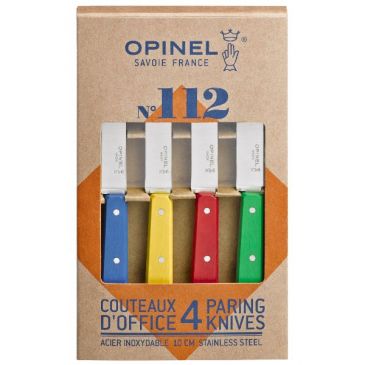 Coffret de 4 couteaux Office Couleurs - Classique