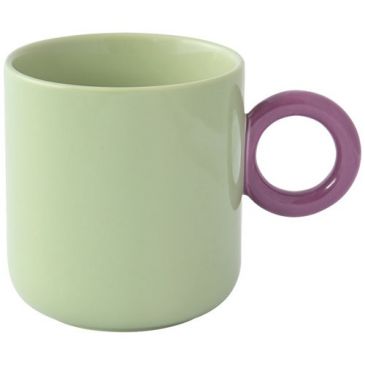 Coffret mug 35 cl Vert & Violet - Creative