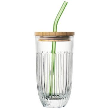 Coffret Verre à smoothie 43 cl avec paille - Ouessant