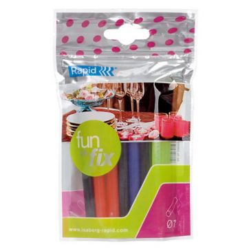 Colle fun to fix 7mm couleurs blister
