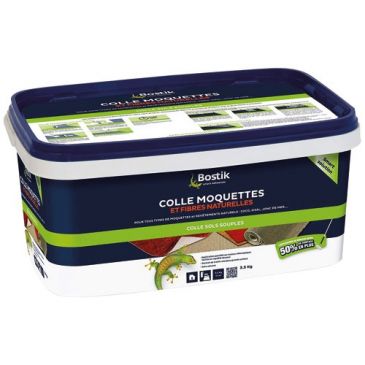 Colle moquettes et fibres naturelles 3.5kg