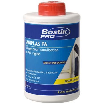Colle pvc saniplas pa boîte 1l professionnelle