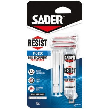 Colle résist flex bi-composant prête seringue 10 g