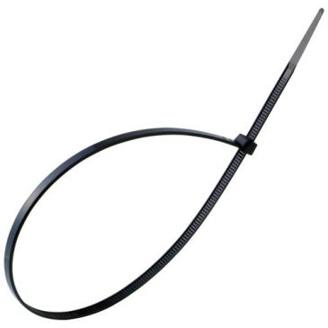 Collier de serrage - 200x2.5 mm - lot de 100 - noir