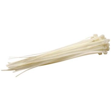 Colliers de serrage 200x48 mm blanc