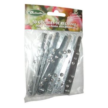 Colliers pour bouchons mécaniq.x50