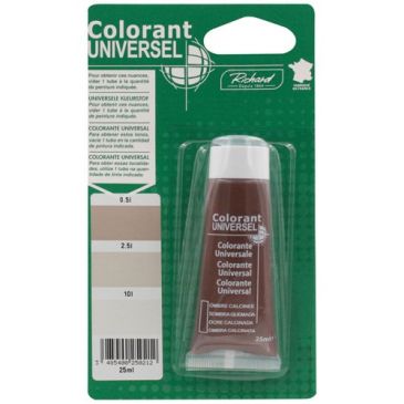 Colorant univ. 25cc s/bl.ombre calcinée