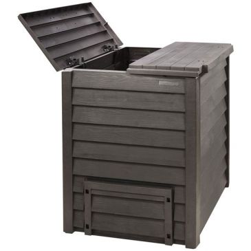 Composteur Thermowood 400 L marron 72 x 90 cm
