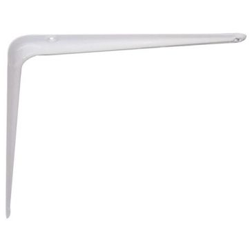 Console emboutie acier - L : 350 mm - H : 300 mm - blanc