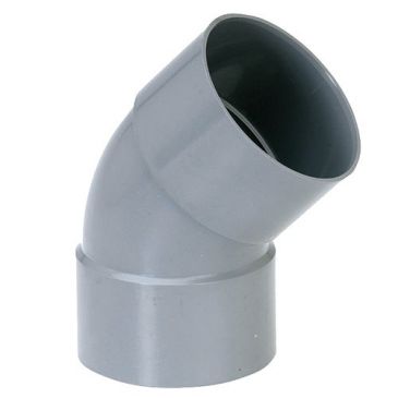 Coude pvc ff d. 40 45d