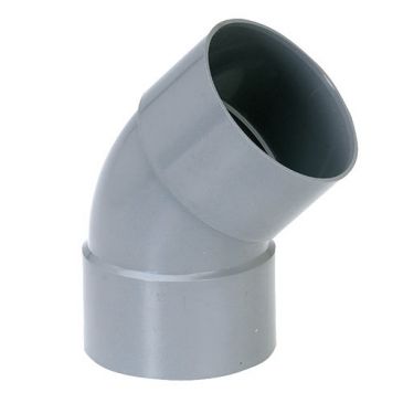 Coude pvc mf d. 32 45d