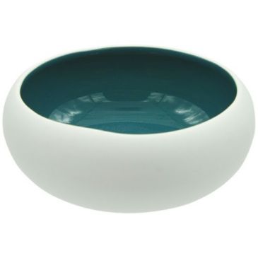 Coupelle 12 cm Blanc Mat / Bleu Brillant - Oslo