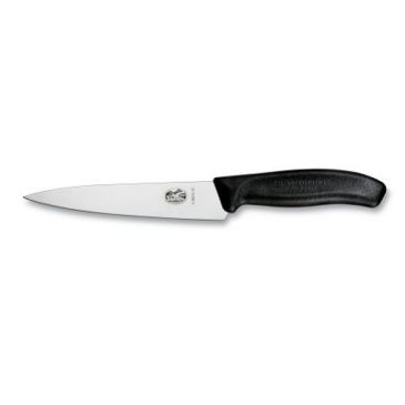 Couteau à découper & éminceur 15 cm Noir