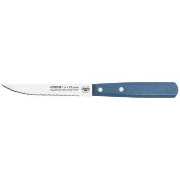 Couteau à steak 11 cm Bleu Paon - Classic Bois