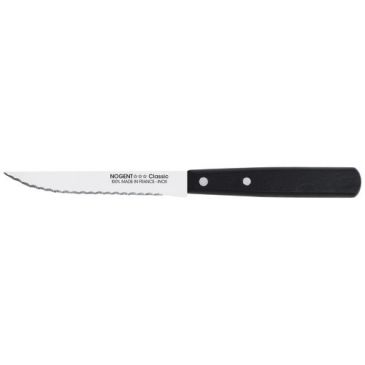 Couteau à steak 11 cm Noir Jais - Classic Bois