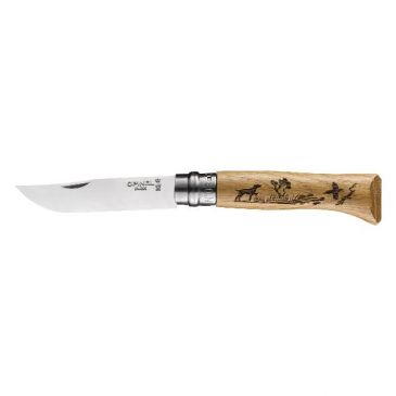 Couteau Chien - Tradition N°8 Gravure Animalia