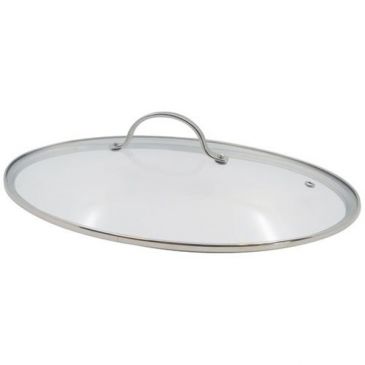 Couvercle ovale pour poêle à poisson