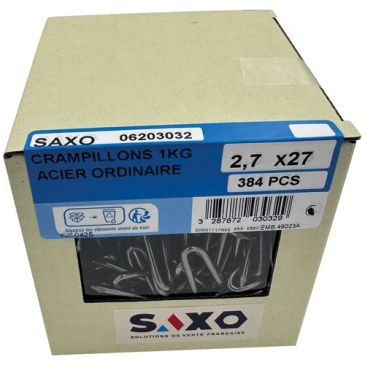 CRAMPILLONS ORDINAIRE 2.7X27MM 1 KG