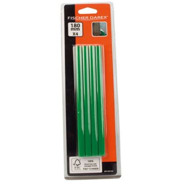 Crayons de mâçon 180mm x4 blister