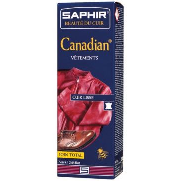 Crème cirage Canadian tube 75ml bordeaux Saphir